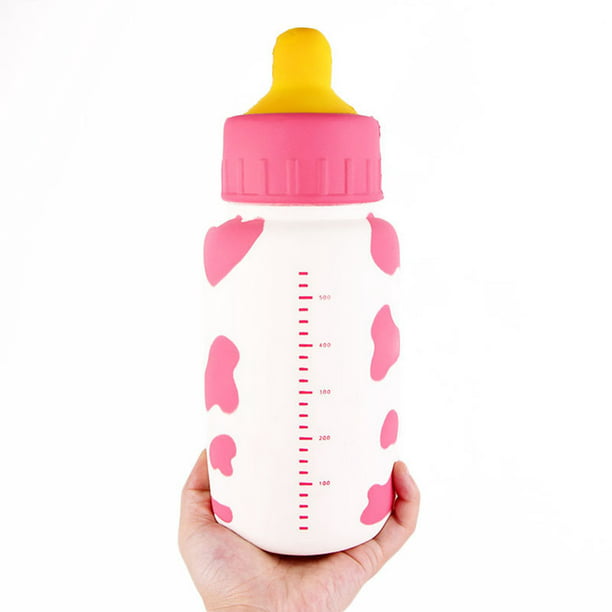Huge Milk Nursing Bottle Squishy 25*9.5*9.5CM Giant Slow Rising With Packaging